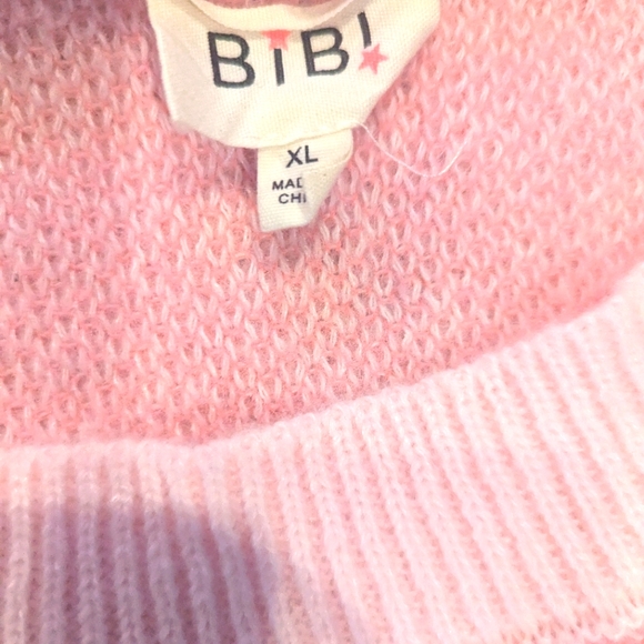 BiBi Heart Pattern Sweater - Picture 2 of 3